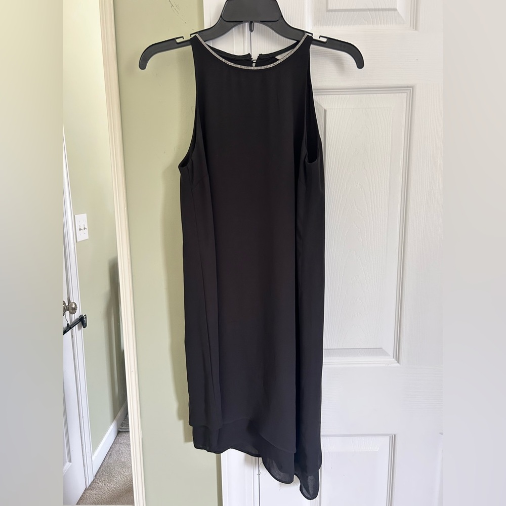 H&M Black High Low Sleeveless Dress